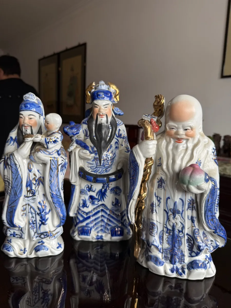 Three Star Gods of Prosperity, Status, and Longevity